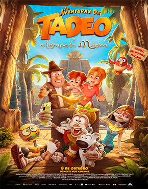 Tadeo Jones y la lámpara maravillosa